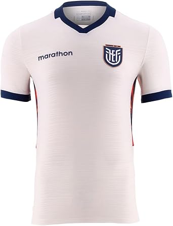 Official Ecuador 2026 Mens Away 2 Jersey Marathon Sports Ec Authentic White Tournament Edition Soccer Kit USA Stock