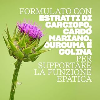 SWISSE Detox - Colina Integratore con Cardo Mariano, Curcuma ed Estratto di Carciofo, Integratori Alimentari per Supporto Funzione Epatica - 60 Compresse Rivestite, Facili da Deglutire, Made in Italy