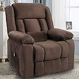 IPKIG Power Lift Recliner Chair for Elderly with Massage and Heating, Comfy Velvet Electric Lift Rec