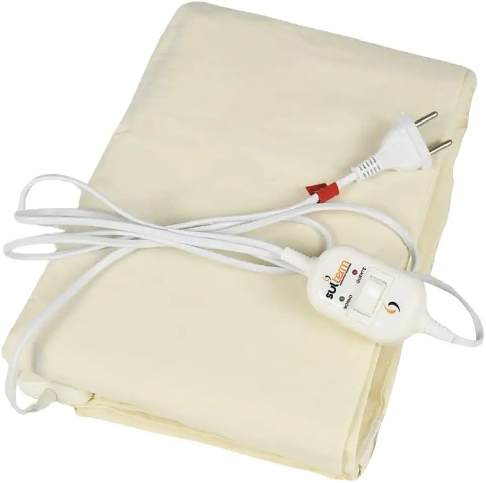 Lençol térmico elétrico solteiro 110v 02 temperaturas Sulterm certificado INMETRO unico garantia 3 anos,