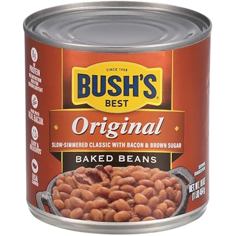 BUSH'S BEST Original Baked Beans (Pack of 12) Cover
