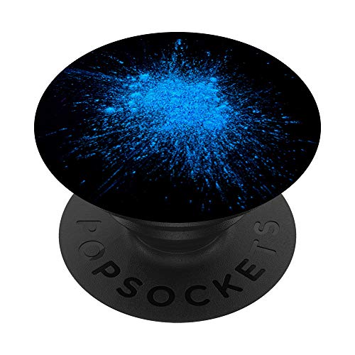 Color azul Burst Pop Mount Socket Splash Scter PopSockets PopGrip Intercambiable