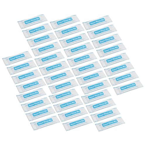 FOMIYES 80piezas Lavado Nasal Instantáneo Protector Nasal Sobres Limpieza Fácil Usar