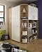 Produktbild Pol-Power ECK-KLEIDERSCHRANK BEGEHBAR BEGEHBARER KLEIDERSCHRANK Corner Weiss Eiche Sonoma