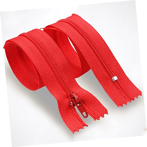 Hohopeti 100 Peças Zíper De Náilon Colorido Zíperes De Costura De Náilon Zíperes De Costura De Roupa