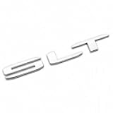 1Pc SLT Badge Emblem for Sierra 2019-2026 Yukon 2020-2026, Terrain - Tailgate SLT Logo - Replacement Emblem - (Chrome)