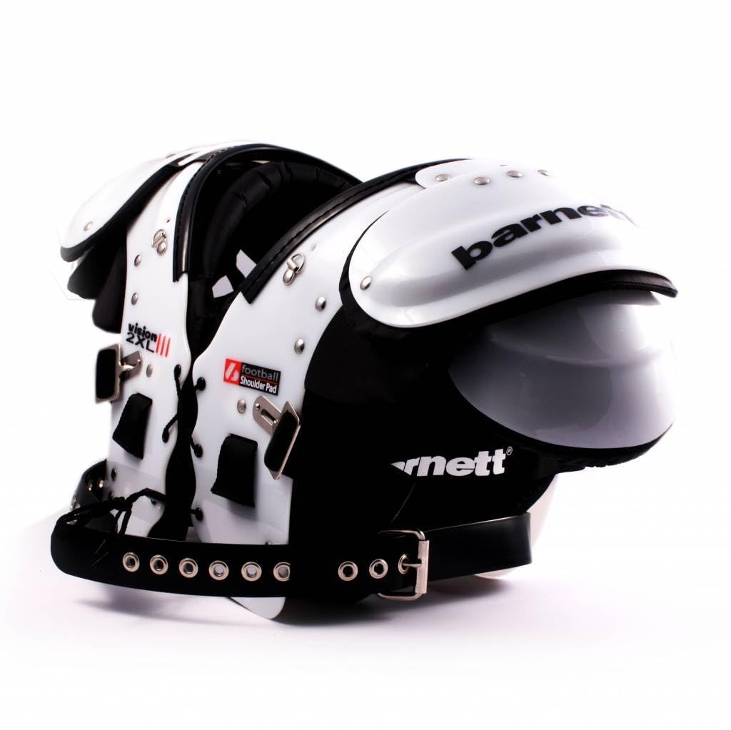 BARNETT Vision III Schulterstütze American Football Light, Größe 2XL schwarz