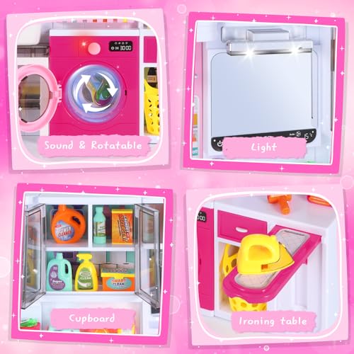 Image of Bathroom Playset Pretend Role Play Toys