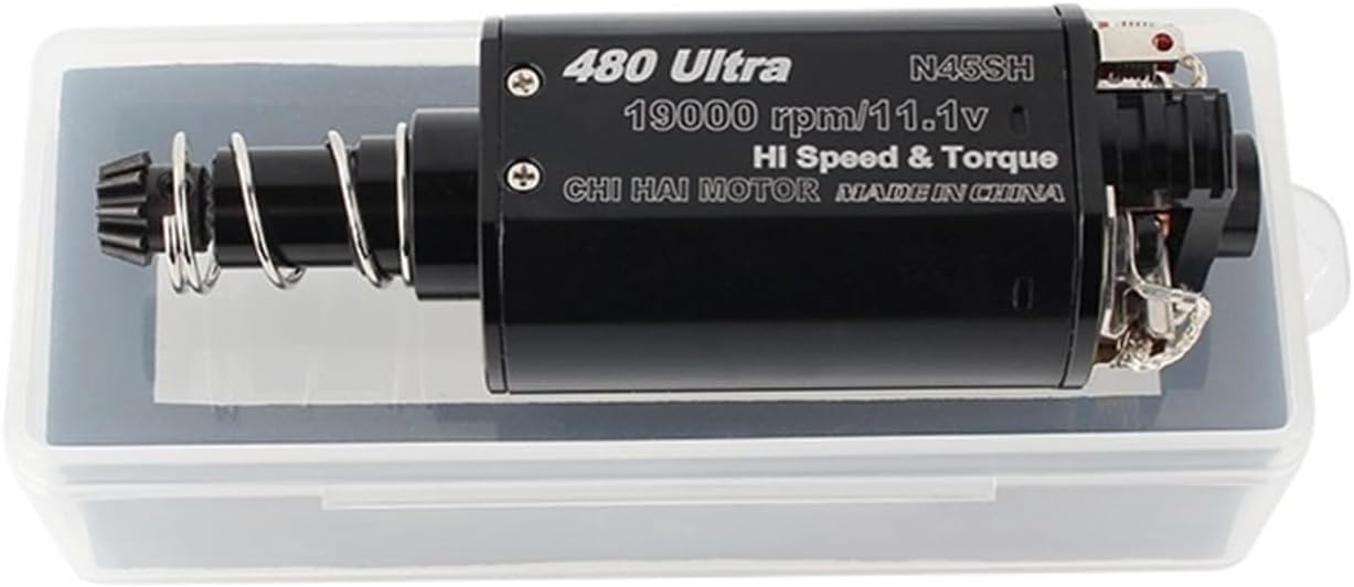 CHF-480Ultra-28TPA 19K High Large Silver Brush N45SH NdFeB Magnet Airsoft Motor For Hunting Accessories