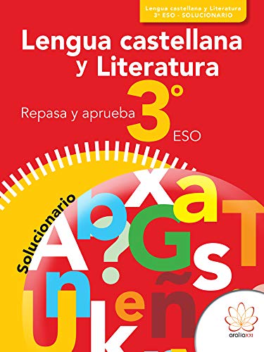 Portada de Solucionario Lengua 3º ESO ESO Repasa y Aprueba Ed 2016