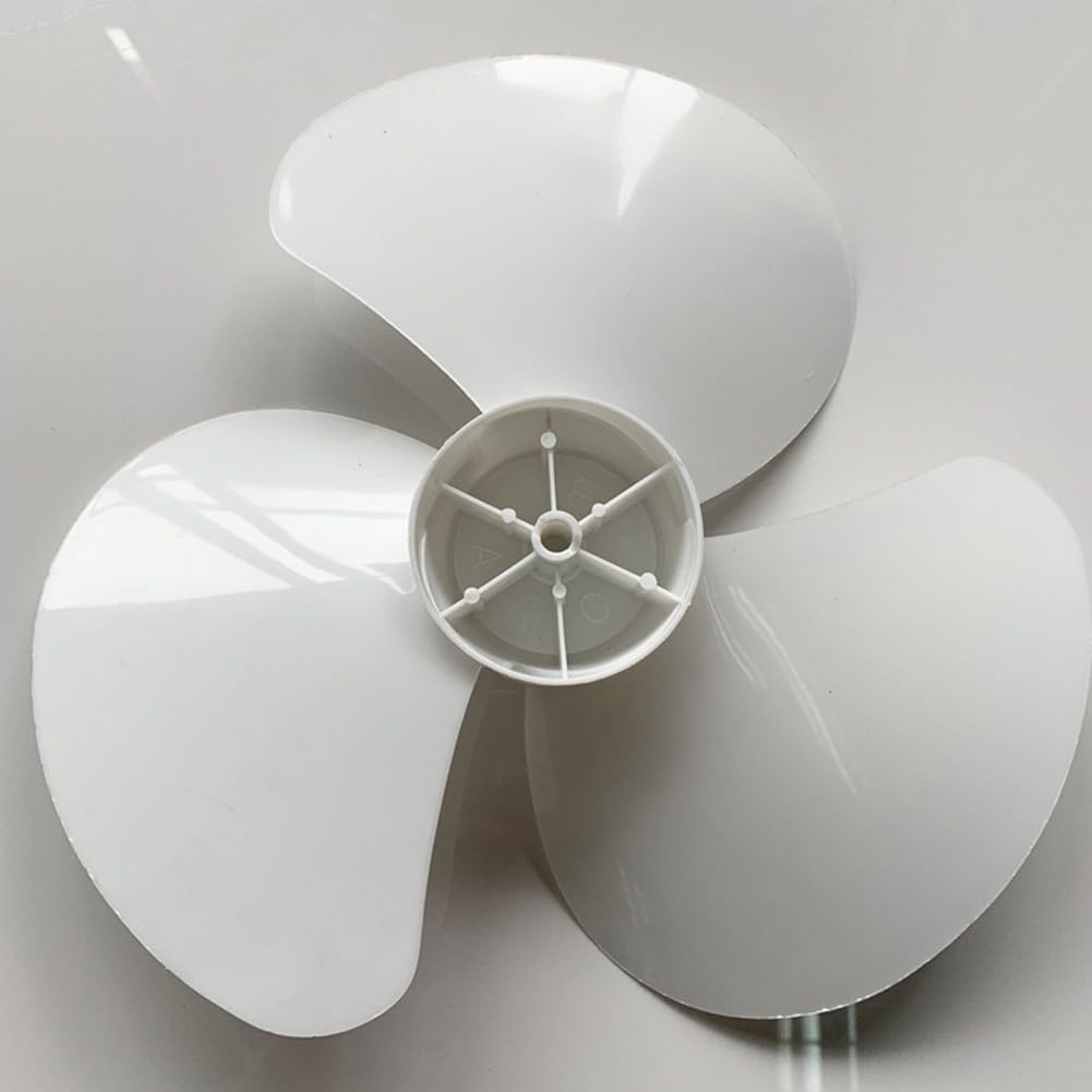 Eawfgtuw Pale de ventilateur de 30,5 cm - Pièces de rechange - Design à trois ailes - Convient pour ventilateur électrique - Rayon de 15 cm pour installer des accessoires d'appareils électroménagers