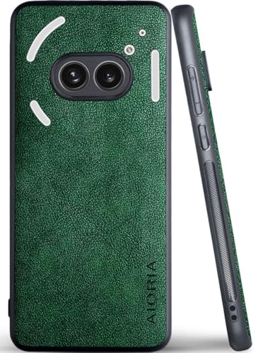 AIORIA for Nothing Phone 2A �P�[�X 2A Plus �v���~�A�����U�[�J�o�[ ���g���f�U�C�� ���S�ی�d�b�P�[�X(�O���[���A�d�b2A/2A Plus)