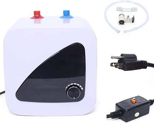 Miniatura 7 de Calentador de agua eléctrico  110 voltios, 1500 W, 2.11 galones, caliente instantáneo para grifo de lavado de cocina (IPX4 temperatura máxima 149 ),