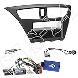 honda civic fk3 diesel tuning  EINBAUSET: - Doppel-DIN 2-DIN Radio Blende Radioblende + Fach schwarz + LFB Interface Lenkrad Adapter auf JVC Radio für Honda Civic (FK1/FK2/FK3) ab 02/2012/ Honda Civic (FK2/FK3) ab 02/2014