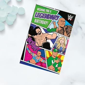 Carte D'anniversaire De Catch, Joyeux Anniversaire Carte D'anniversaire De Catch, Carte Cadeau, Carte Postale Sport, Carte Joyeux Anniversaire, Catch, WWE - France