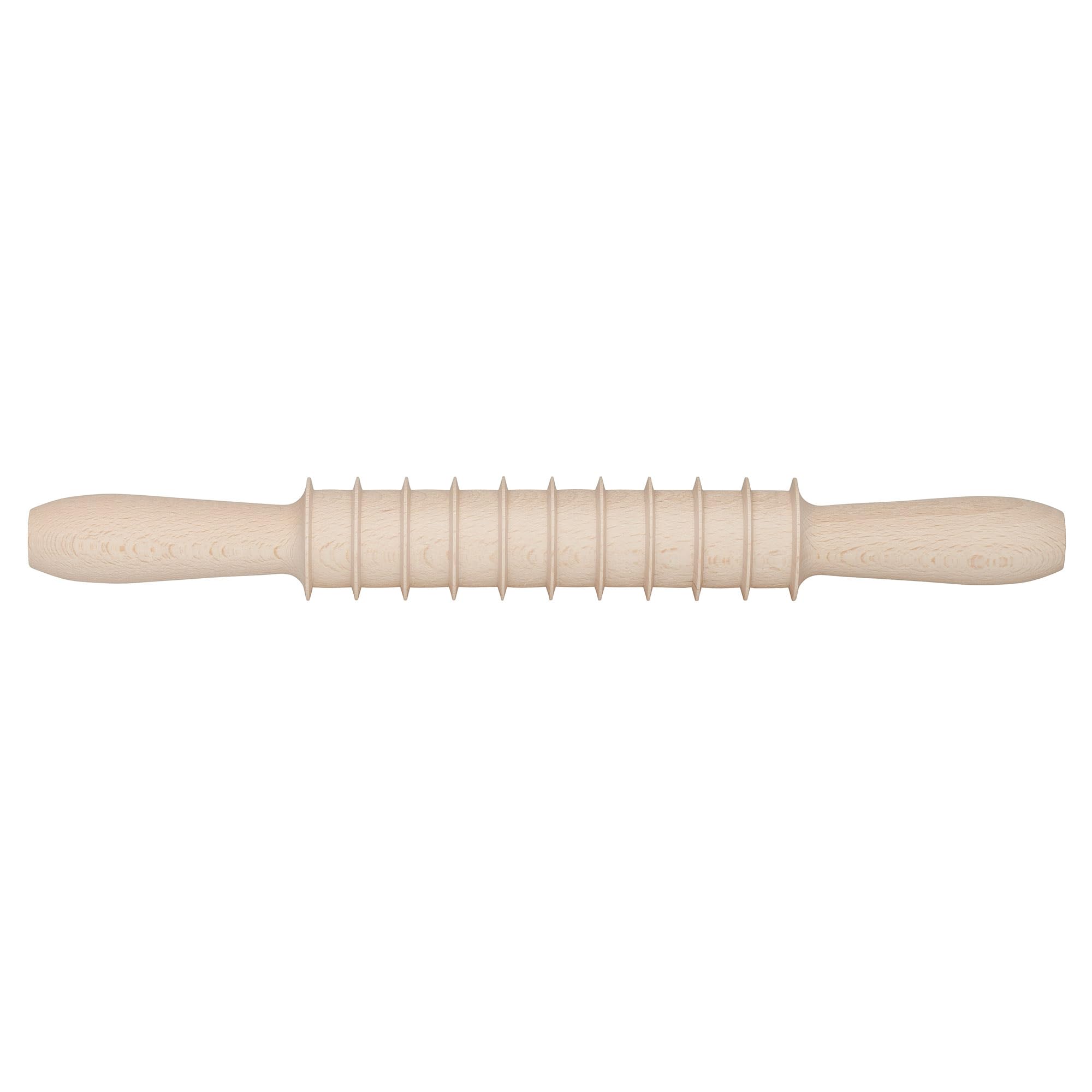 Fantes 14810 Pasta Pin, Beechwood, Made In Italy, 12", The Italian Market Original Since 1906