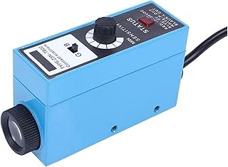 BTYKUYOO Sensor de código de Color Impresión óptica Tubo fotoeléctrico Z3N-GBN22 Verde Rojo Azul Blanco Interruptor de luz NPN Ojo fotoeléctrico(Z3N-GWN22 (GN-WH))