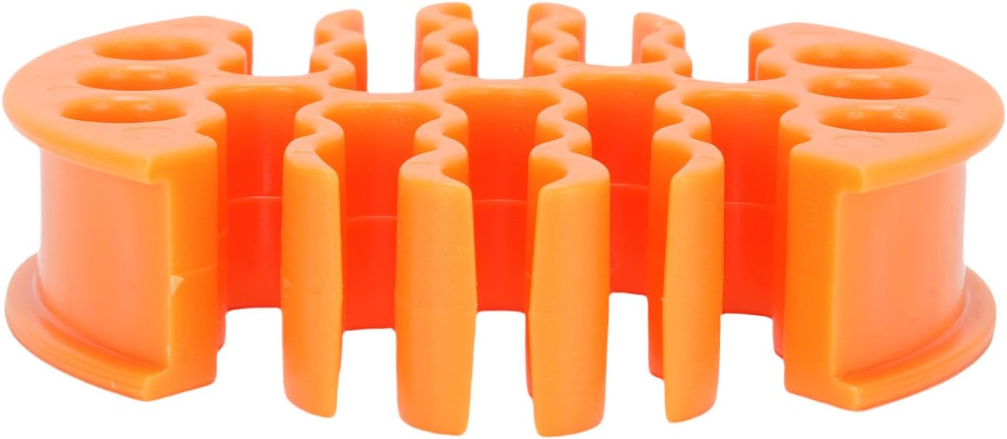 Wire Comb for Network Ethernet Cable, 30 Holes Network Cable Management Organizing Tool, with Low Friction Design, PC Material (CAT 6)