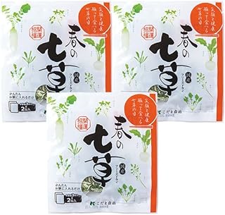 こだま食品株式会社 フリーズドライ 春の七草2P入り3袋セット