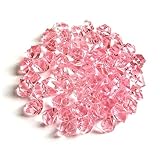 Décoration polyvalente : 150 pierres en cristal acrylique en forme de glaçon apportent une touche lumineuse pour remplir vases et centres de table, créant une ambiance élégante et personnalisée lors événements dans votre intérieur