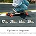 Exway Flex Belt Electric Skateboards with Remote, Top Speed of 25 Mph, 17miles Range, Flexible Tri-Laminate Deck, IP55 Waterproof, Electric Longboard for Adults & Teens