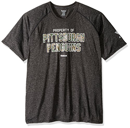 Camiseta Reebok Division Property transpirable Supremium de hombre negra
