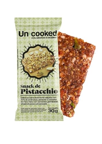 Kit 6X: Snack de Pistacchio S/Glúten Vegano Uncooked 30g