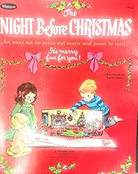 Misc. Night Before Christmas Easy Press Out SC Book