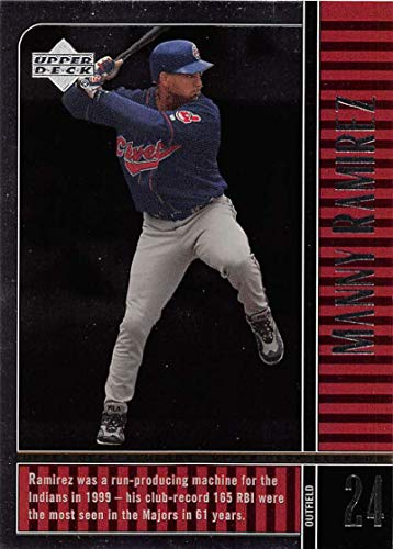 2000 Upper Deck Legends Baseball #42 Manny Ramirez Cleveland Indians Official MLB Trading Card From The UD Company