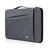 Diseño de cremallera suave: la resistente cremallera superior garantiza que la funda para portátil se mantenga suave y lisa, y puede proteger perfectamente el contenido en el interior. La funda ligera para portátil tiene un diseño de mango vertical que es fácil de estirar.