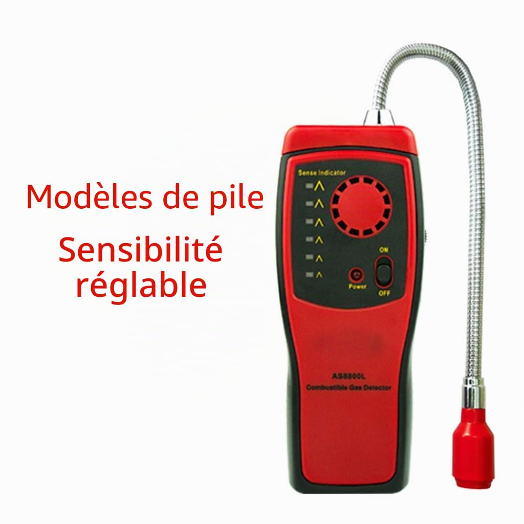 AS8800L Analyseur de combustible automobile Détecteur de pollution atmosphérique portatif