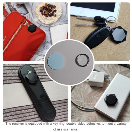 Remote Control Finder Locator with Sound,115ft Range 85db Key Finder,Use for Looking Key,Tv Remote,Phone Charger,Wallet,Bag