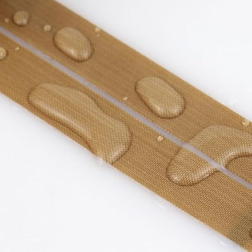 BOMEI PACK 2 Stück 15mmx10m x0.18mm(T) Selbstklebend Teflonband, Hochtemperaturband, PTFE Glasgewebeband/Glasklebeband, High Temp Klebeband, Hitzebeständig bis 260°C