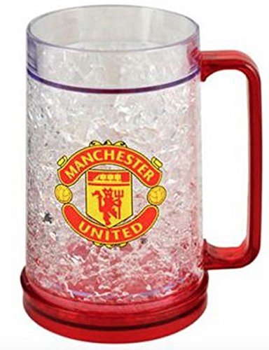 Authentic Manchester United FC Freezer Mug - Official Man Utd Product - Great for any United Fan - Men and Women Love This Mug