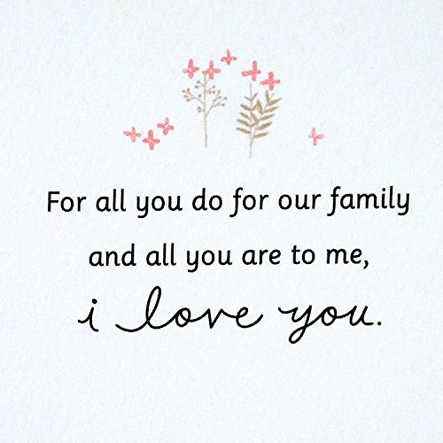 Hallmark-Signature-Mothers-Day-Card-for-Wife-For-All-You-Do-for-Our-Family Hallmark Signature Mothers Day Card for Wife For All You Do for Our Family