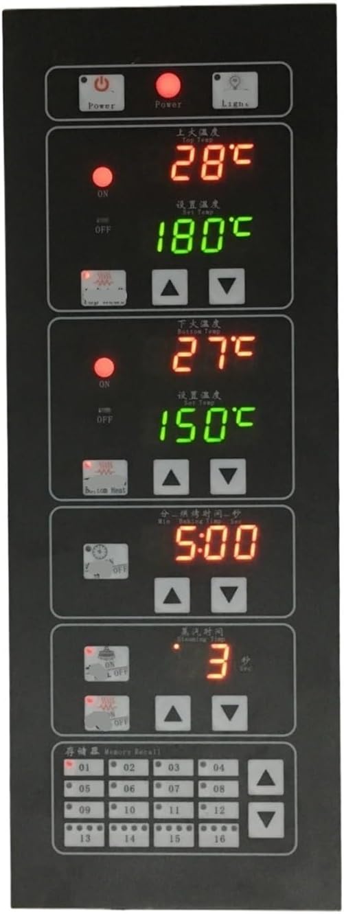 The mainboard of the oven, General,Compatible For Saisida Sanmai Oven Main Board Control Panel Controller,For the kitchen