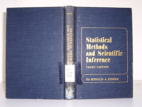 Statistical Methods and Scientific Inference 0028447409 Book Cover