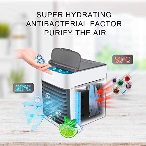 BULBASAUR Baseus Ar Condicionado Desert 3 em 1, Ventilador de Ar Condicionado Doméstico, Refrigerado
