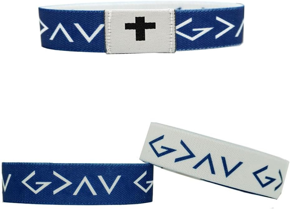 xuzhiyuan Wearable Bible Verse Bracelets Christian Daily Bible Verse Cross Bracelet with NFC Inspirational Verse Religious Jewelry for Wome Men