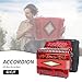 Horse 34 Key Accordion, GCF 12 Bass 3 Row, Made of Celluloid Louder & Clearer Timbre than Plastic,Accordions Instrument for Adults,W/Luxury Backpack,Straps,34 Buttons Acordeón Acordeones Para Adultos