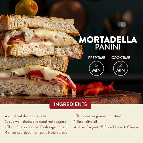 Sargento Natural Havarti Sliced Cheese, 10 Slices - Thumbnail 4