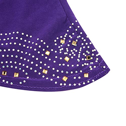 Zgmyc Women Shiny Rhinestones Muslim Hijab Elegant Long Turban Cap Head Wrap Scarf #TOP6
