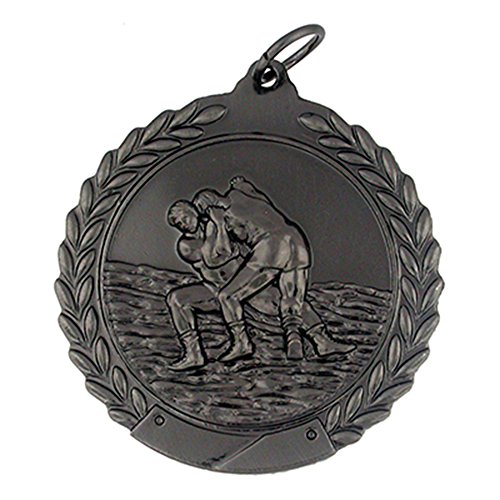 PinMart Wrestling Award Silver Medal