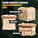 ESC WELT Wooden Secret Lock Box Imagen de ESC WELT Wooden Secret Lock Box