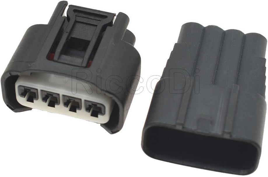 1-20Set 90980-11885 4 Pin Waterproof Ignition Coil Electrical Connector Plug For Toyota Lexus Camry Corolla Rav4 Highlander - (Color: Female Set, Package: 20Sets)