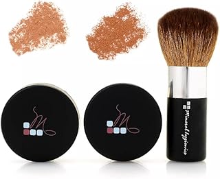 Kit de inicio de maquillaje mineral - Dark Mini