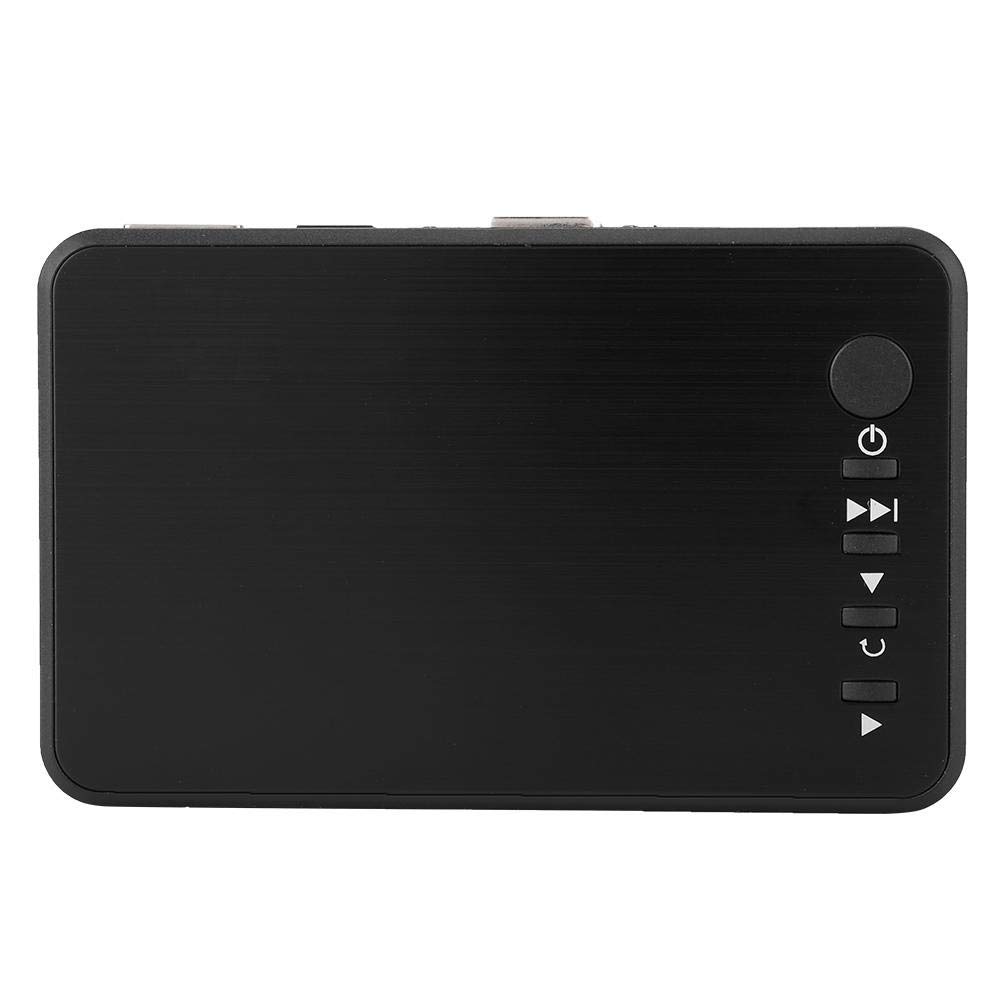 Festplatten-Player, tragbarer 4K HDMI USB3.0HDM Media Player, 1080P Full HD HDMI Digital Media Player, verwendet für Spiele, Streaming Media, Unterricht(Mich)