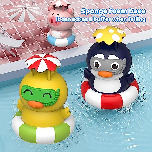 TANSAR Rocket Sprinkler for Kids, Outdoor Water Toys Launcher, Holiday & Birthday for Boys Girls Age 3 4 5 6 7 8 Year Old, Summer Outside Activity Game, Frog