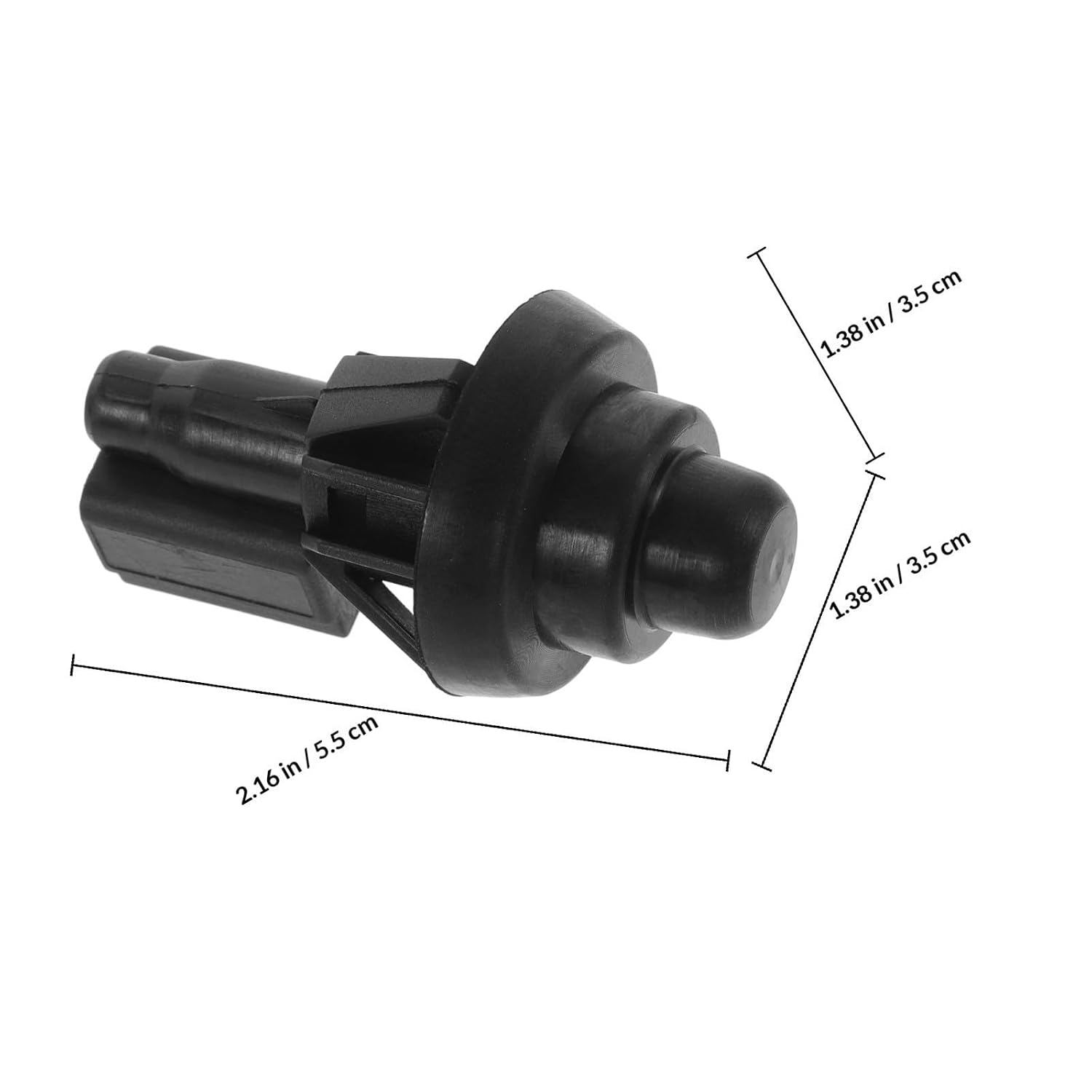Automotive Door Light Switch for Vehicle Car Door Black Plastic Material with Manual Control Function Courtesy Lamp Switch Compatible with Cars