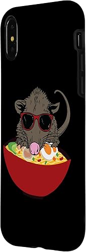 Miniatura 5 de Funda para iPhone 1212 Pro divertida japonesa Kawaii Ramen Opossum